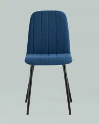 Стул Еасй велюр Синий / Easy